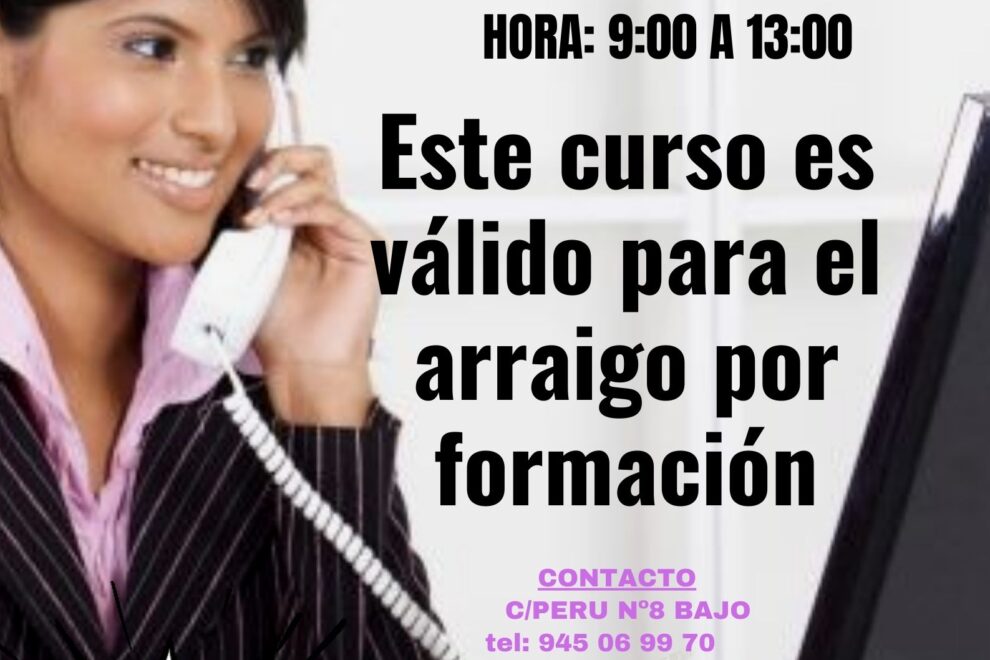 Cartel curso octubre