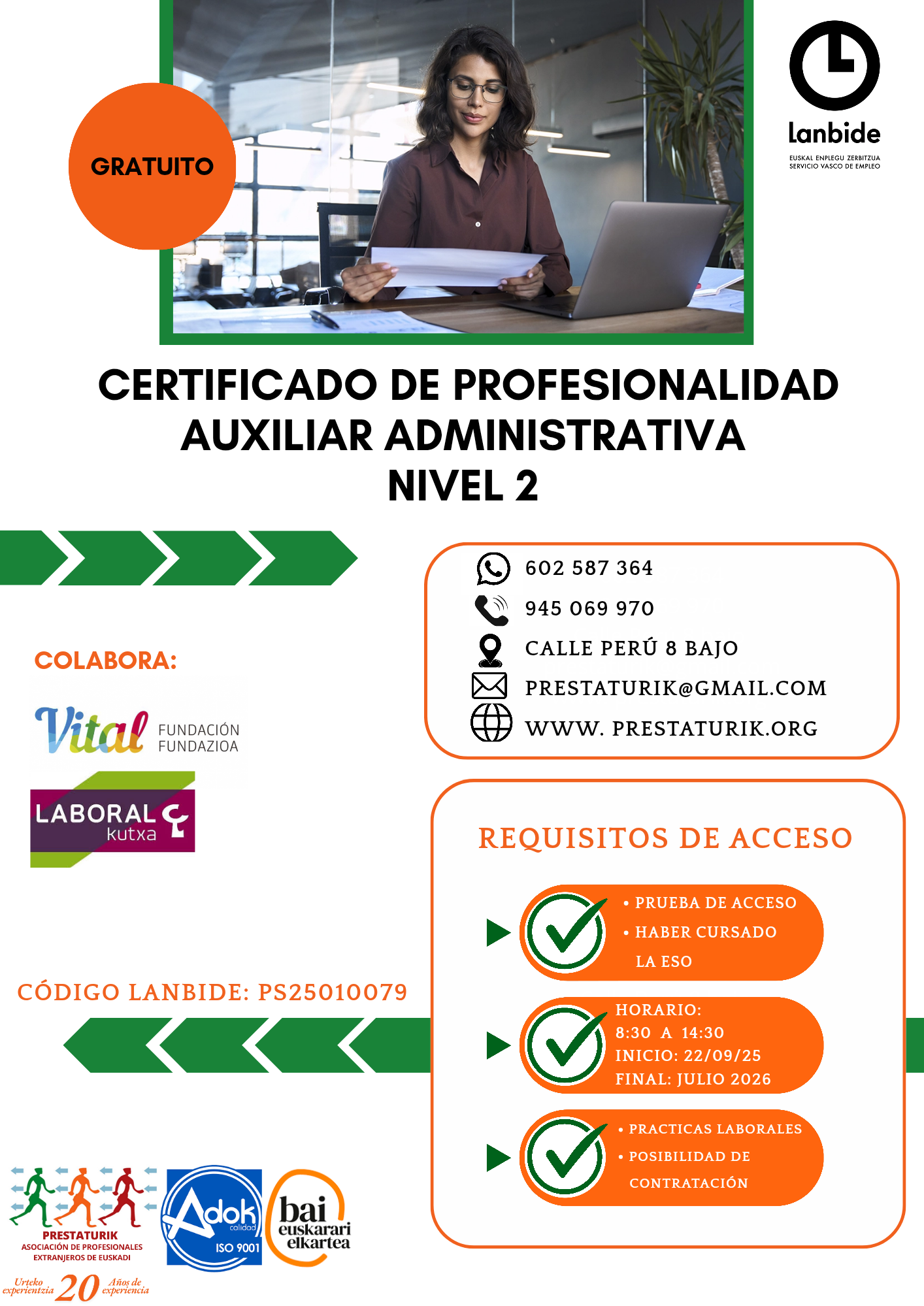 Auxiliar Administrativa